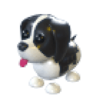 Mega Neon Black Springer Spaniel  - Ultra-Rare from Easter 2022